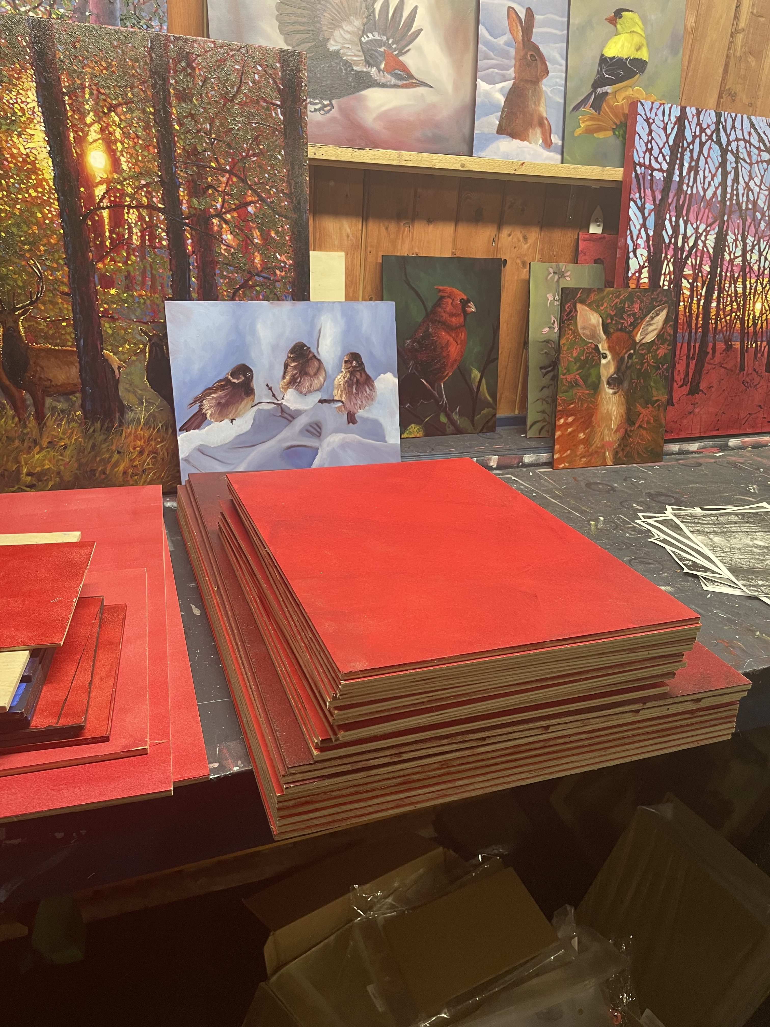 How to make archival panels for oil painting: A three-step process